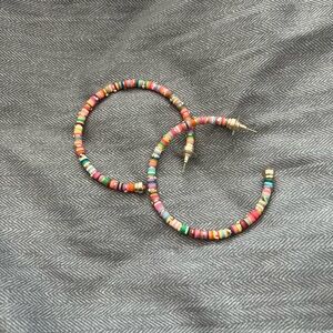 Kendra Scott Multicolored Large Hoops